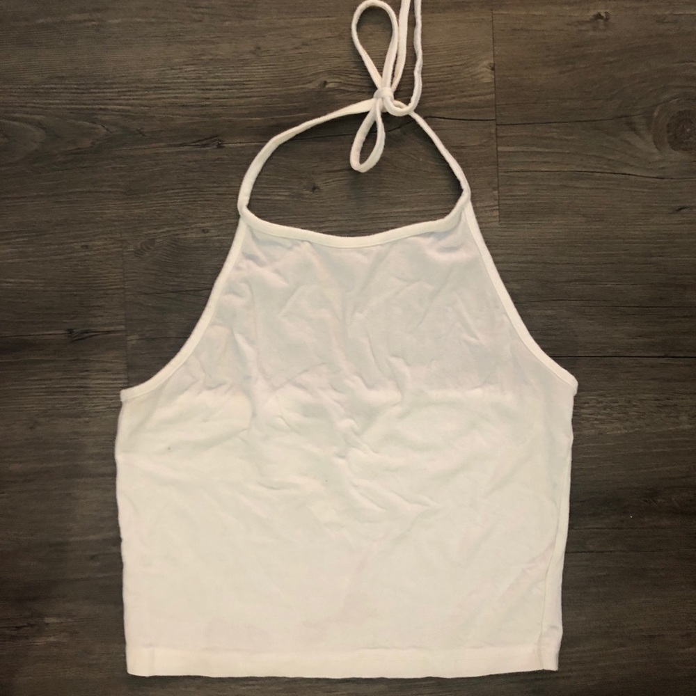 Brandy Melville Halter Tops (Black and White!)